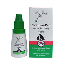 Načíst obrázek do prohlížeče Galerie, Zvlhčující oční kapky TraumaPet® ophtal PLUS Ag
