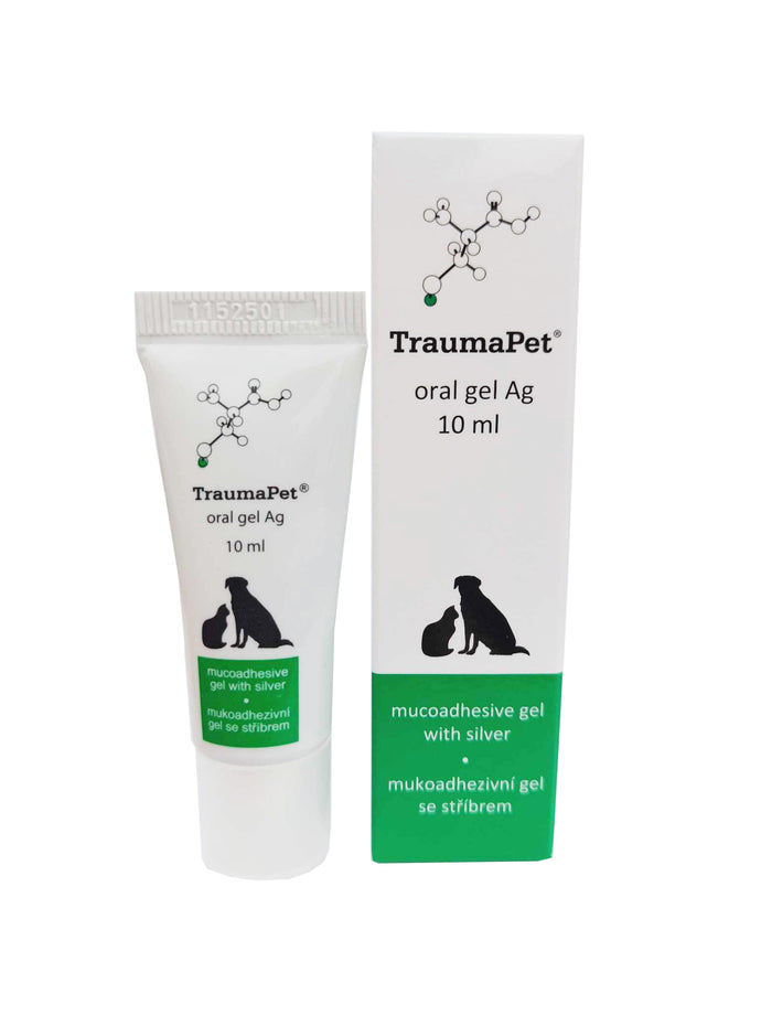 Ústní gel na podporu hojení TraumaPet® oral gel Ag 10 ml