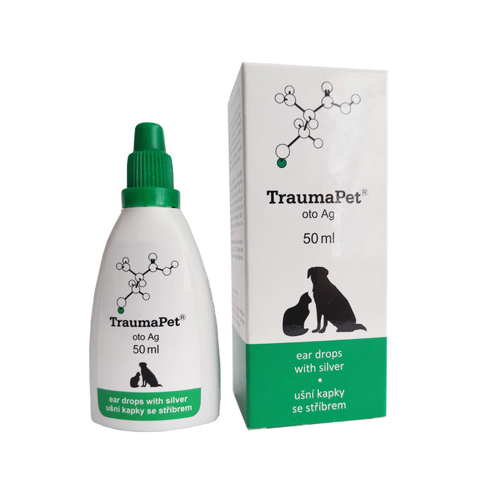Ušní kapky TraumaPet® oto Ag