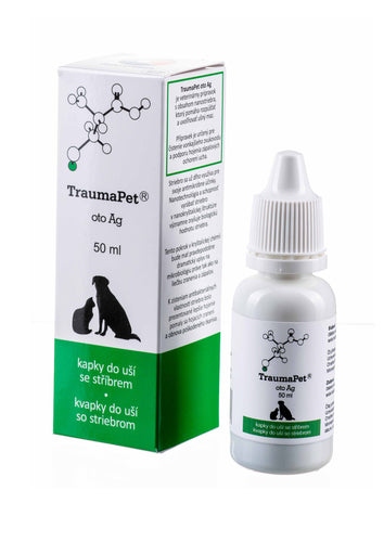 TraumaPet oto Ag 50 ml - kapky do uší